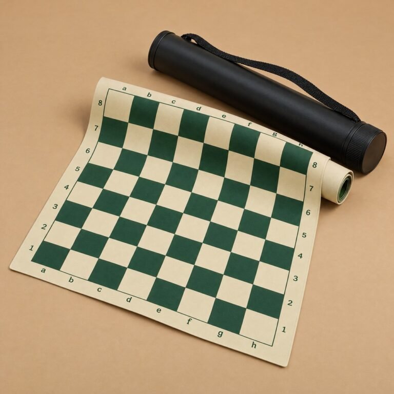 Nok Clay Roll-Up Chessboard — 20