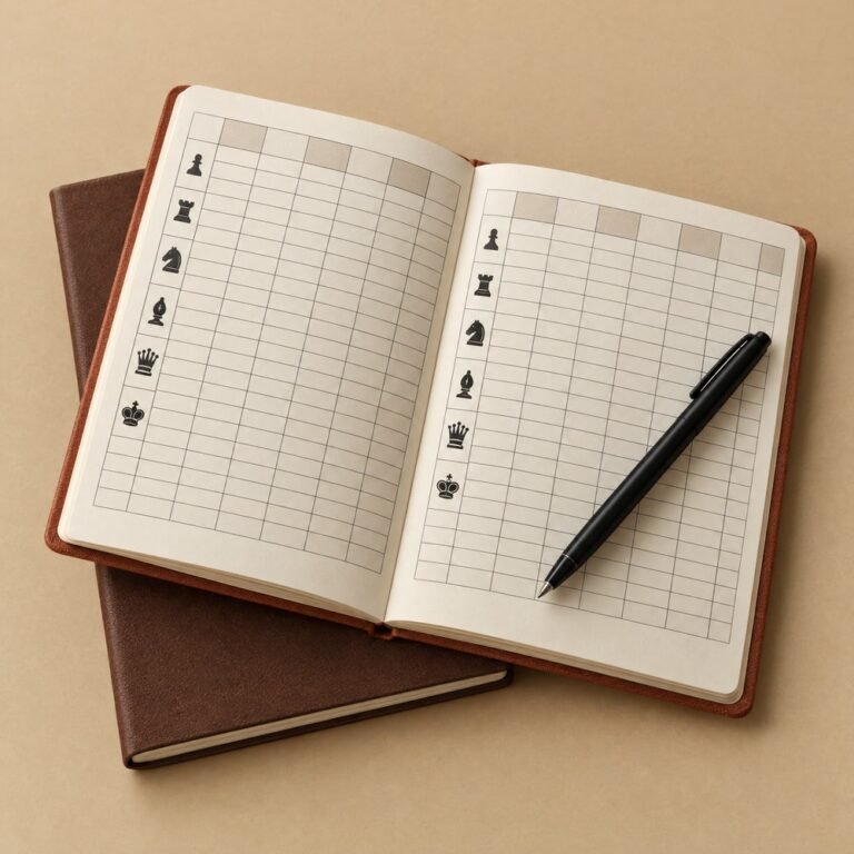 Afro Rook Scorebook — 100 Games — Afro Rook